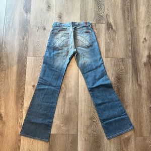 7 for all Mankind vintage wash bootcut size 27